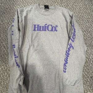HUF Gray Crewneck Sweatshirt